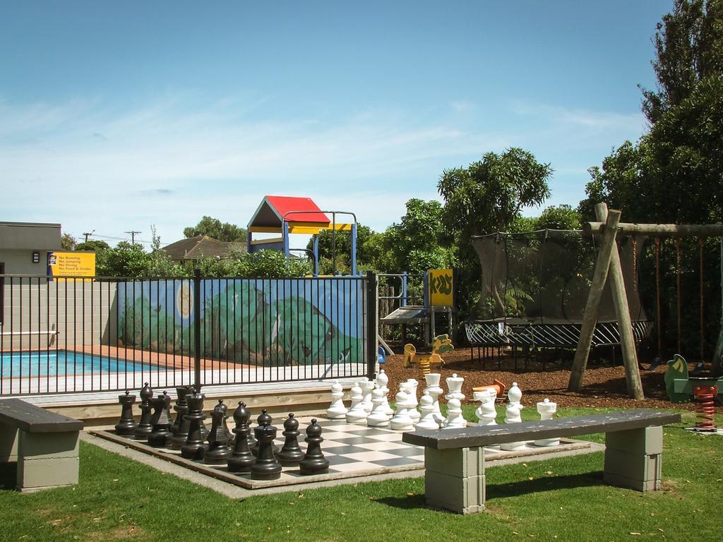New Plymouth Top 10 Holiday Park Eksteriør billede